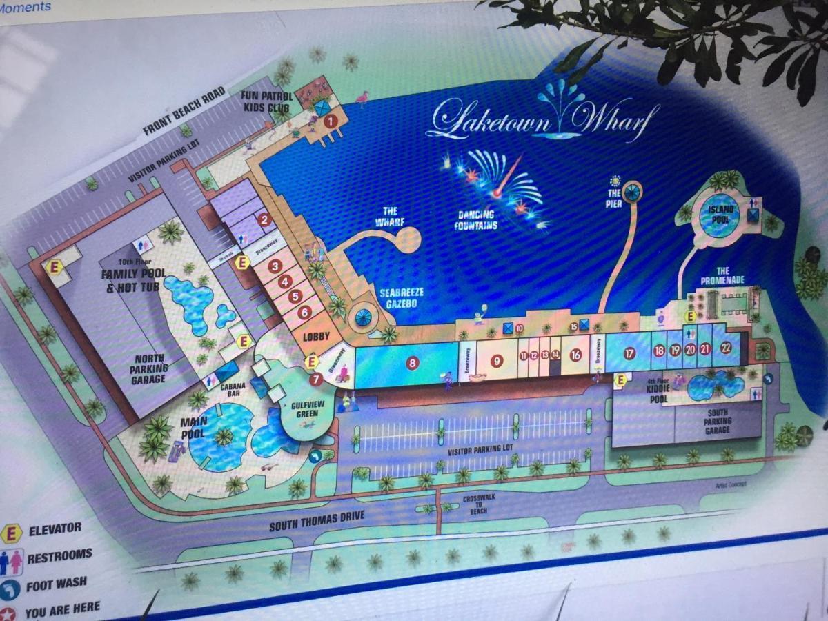 Laketown 5 Pools Steps To Beach Family Friendly Panama City Beach Bagian luar foto