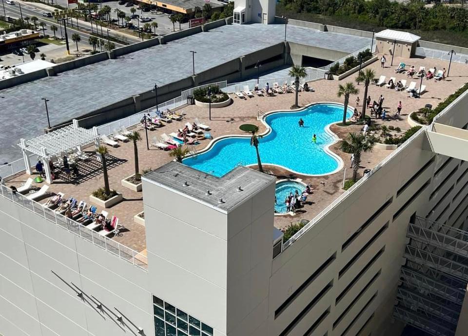 Laketown 5 Pools Steps To Beach Family Friendly Panama City Beach Bagian luar foto