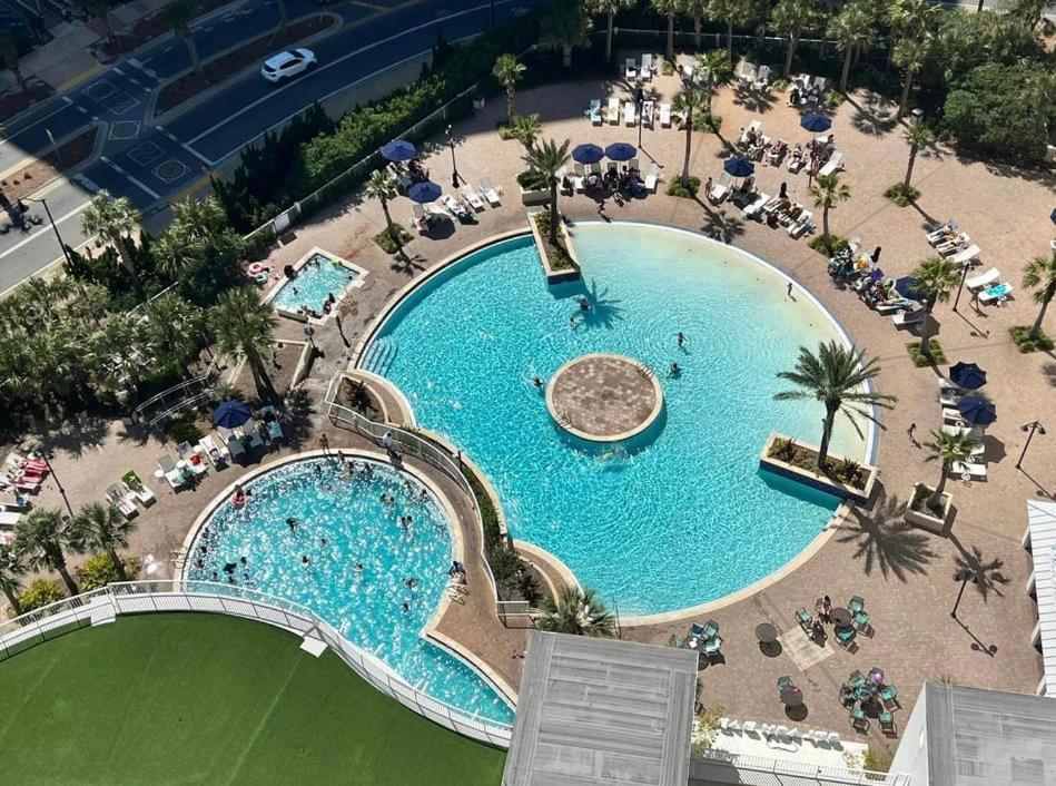 Laketown 5 Pools Steps To Beach Family Friendly Panama City Beach Bagian luar foto